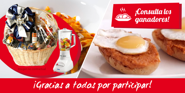 ¡Ya tenemos a los ganadores del concurso de recetas ...